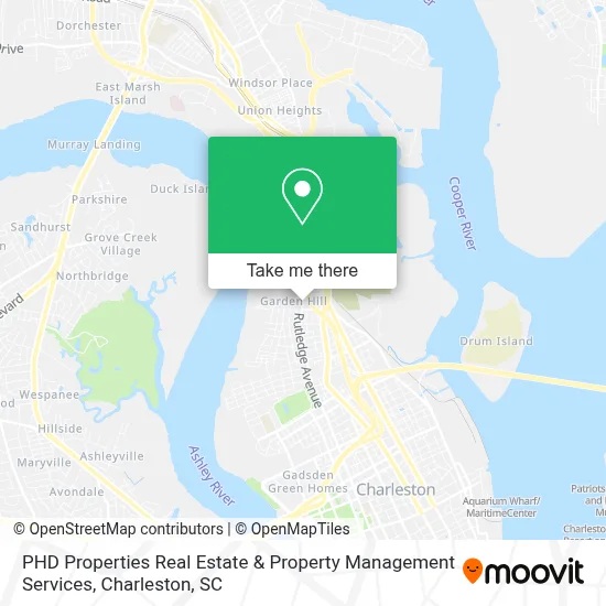 PHD Properties Real Estate & Property Management Services map