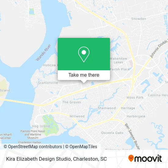 Mapa de Kira Elizabeth Design Studio