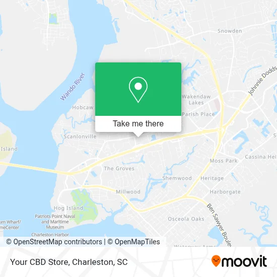 Your CBD Store map