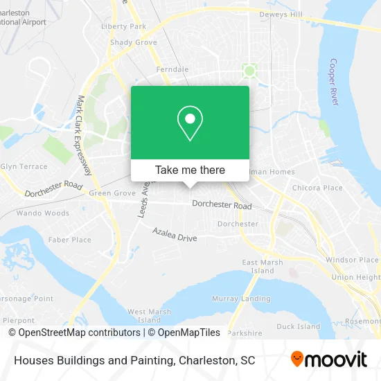 Houses Buildings and Painting map