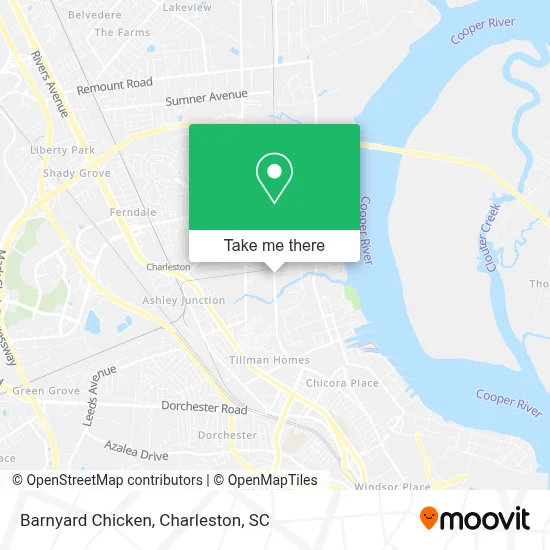 Barnyard Chicken map