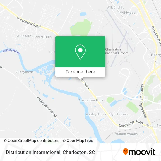 Mapa de Distribution International