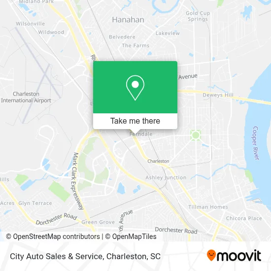 City Auto Sales & Service map