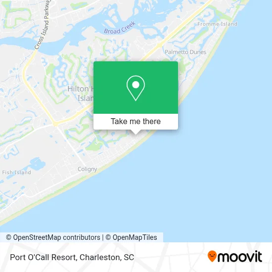 Port O'Call Resort map