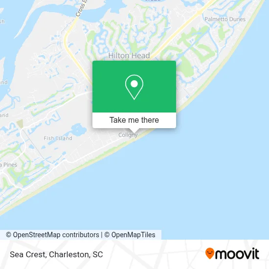 Sea Crest map