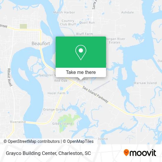 Grayco Building Center map