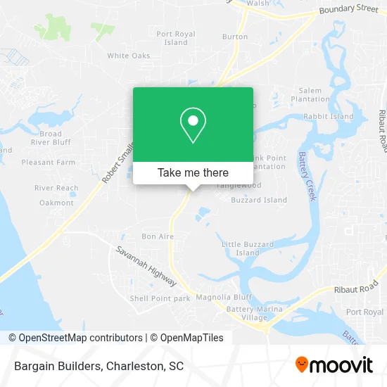 Bargain Builders map