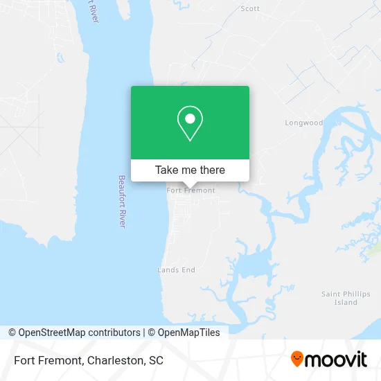 Fort Fremont map