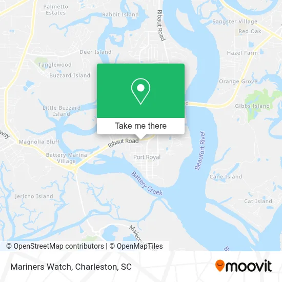 Mariners Watch map
