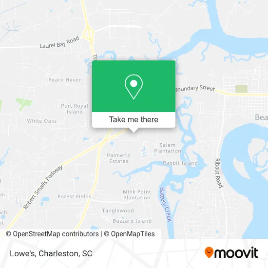 Lowe's map