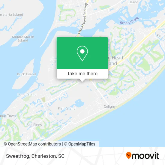 Sweetfrog map
