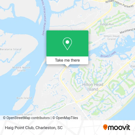 Haig Point Club map
