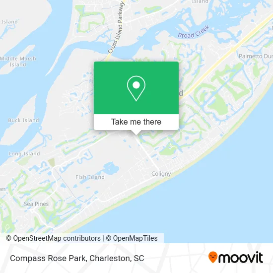 Compass Rose Park map