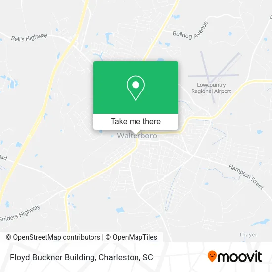 Floyd Buckner Building map