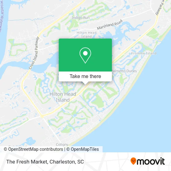 The Fresh Market map