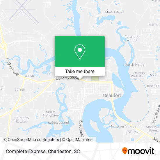 Complete Express map