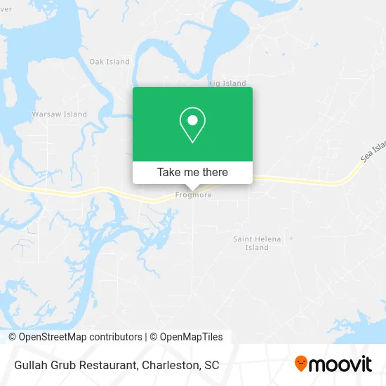 Gullah Grub Restaurant map