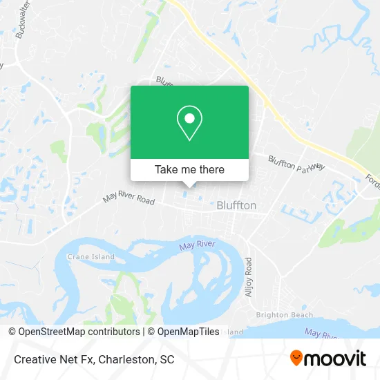 Creative Net Fx map