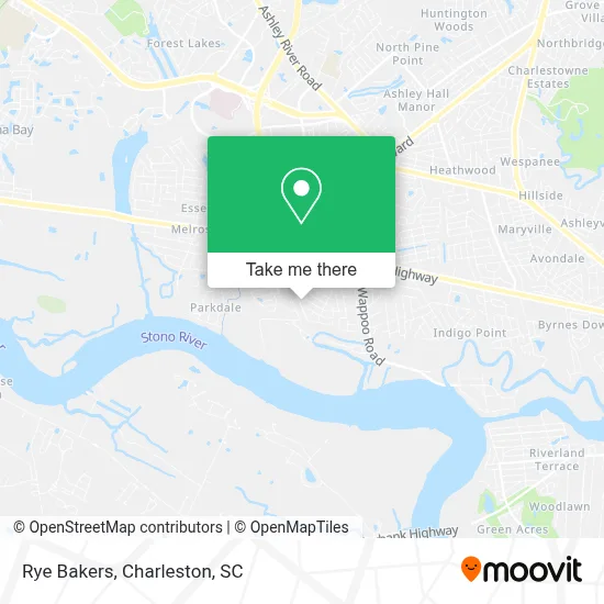 Rye Bakers map