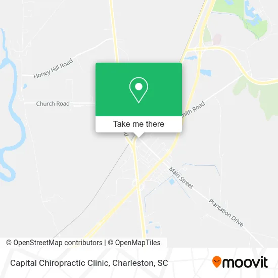 Capital Chiropractic Clinic map