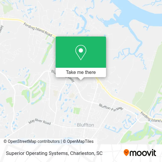 Superior Operating Systems map