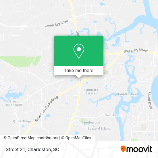 Rue 21 map