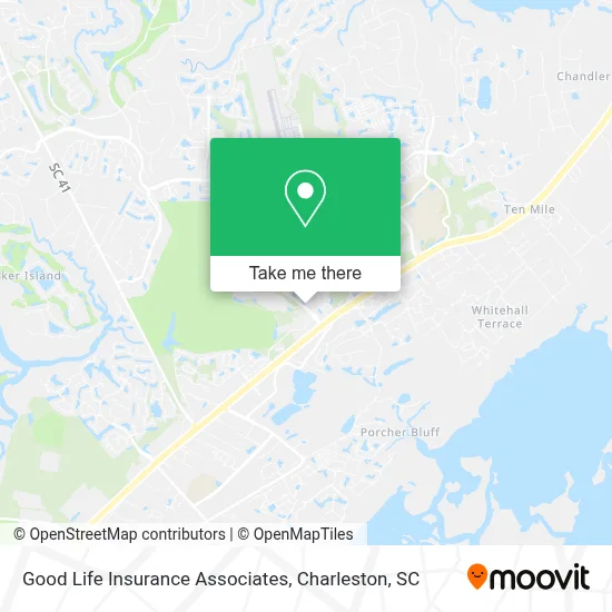 Good Life Insurance Associates map