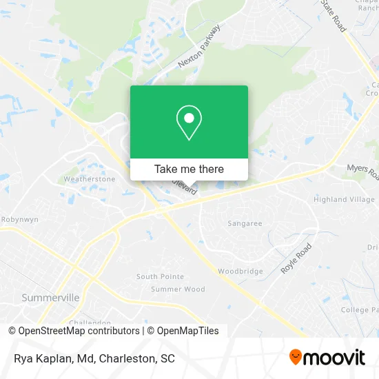Rya Kaplan, Md map