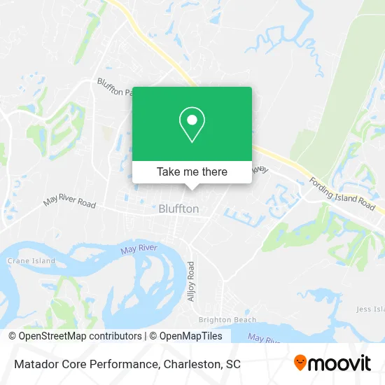 Matador Core Performance map