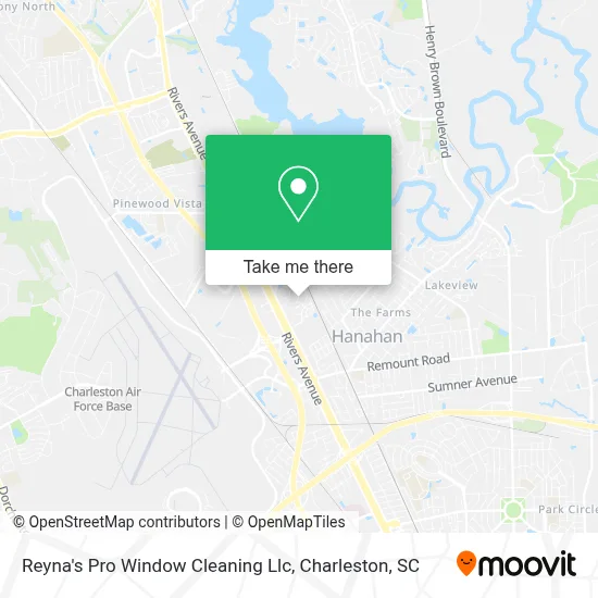 Reyna's Pro Window Cleaning Llc map