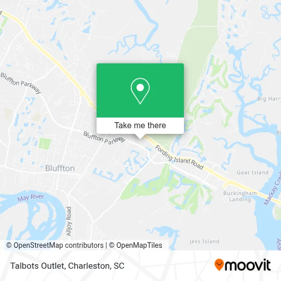 Talbots Outlet map