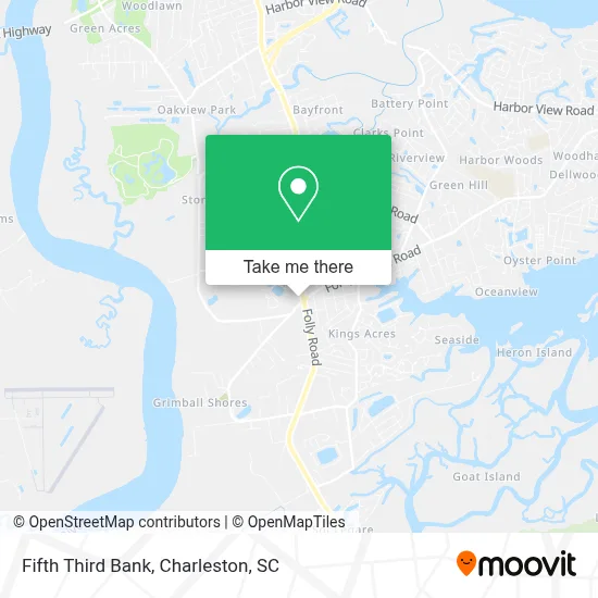 Fifth Third Bank map