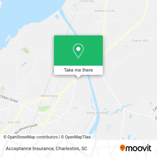 Acceptance Insurance map