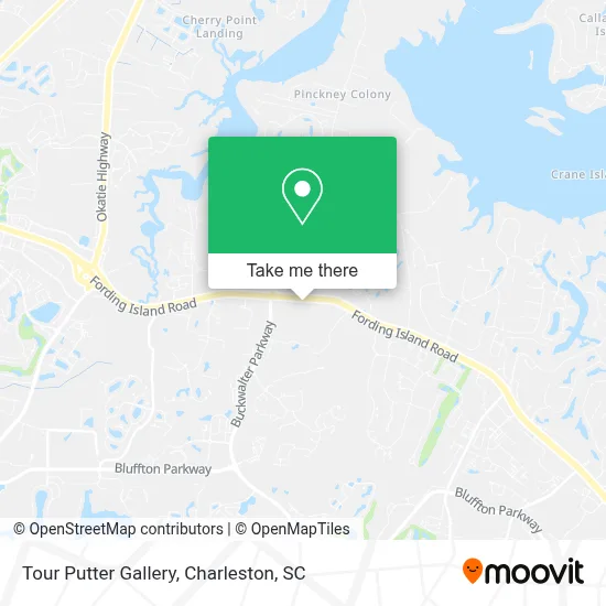 Tour Putter Gallery map