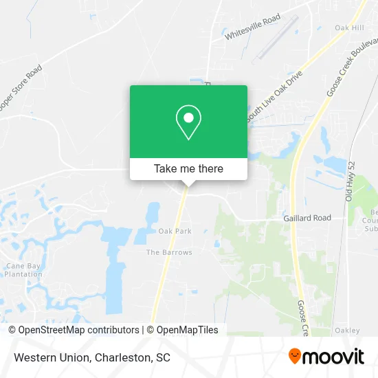 Western Union map