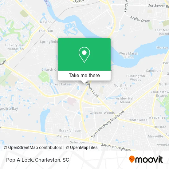 Pop-A-Lock map