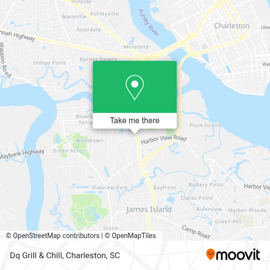 Dq Grill & Chill map