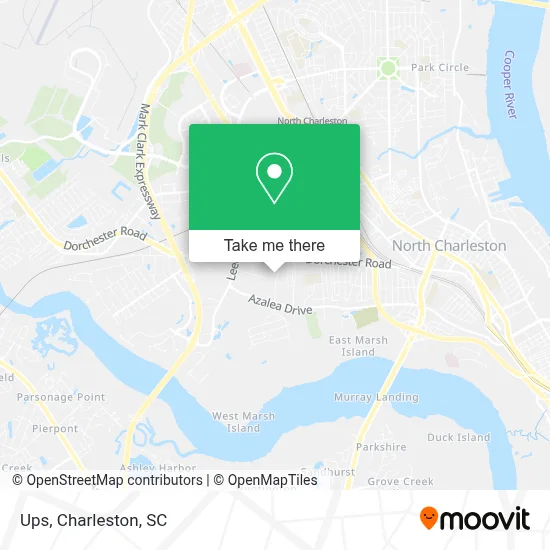 Ups map