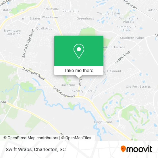 Swift Wraps map