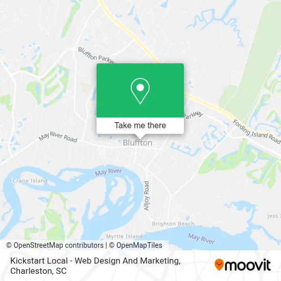 Kickstart Local - Web Design And Marketing map