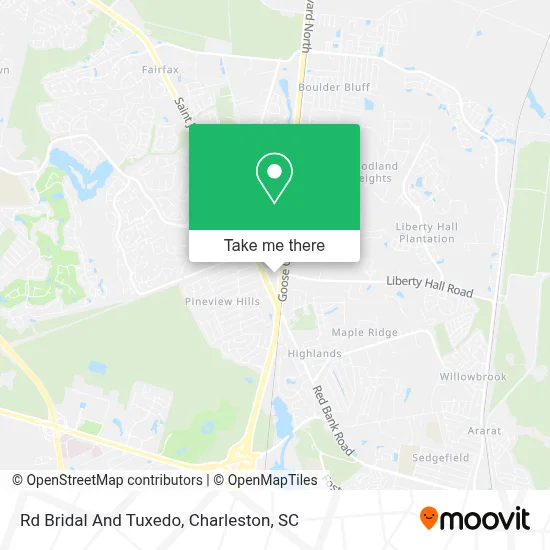 Rd Bridal And Tuxedo map