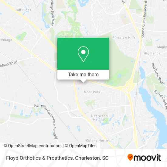 Floyd Orthotics & Prosthetics map