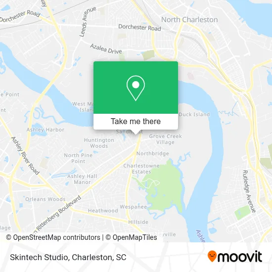 Skintech Studio map
