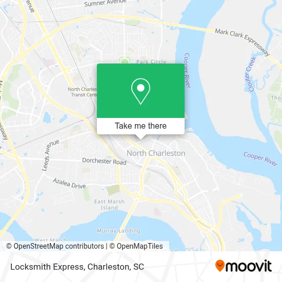 Locksmith Express map