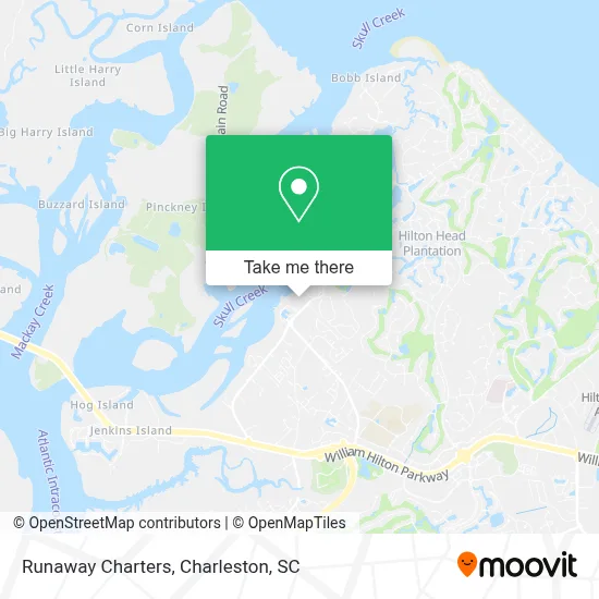 Runaway Charters map
