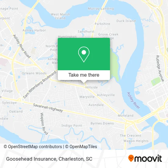 Goosehead Insurance map