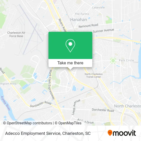 Adecco Employment Service map