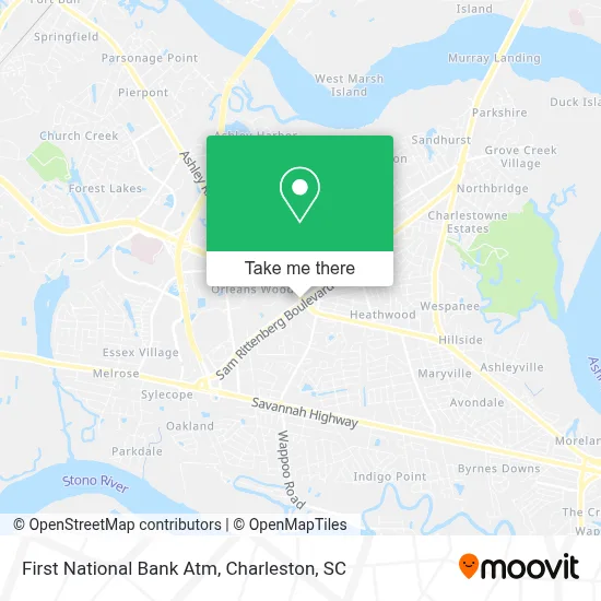First National Bank Atm map