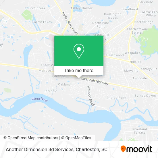 Another Dimension 3d Services map