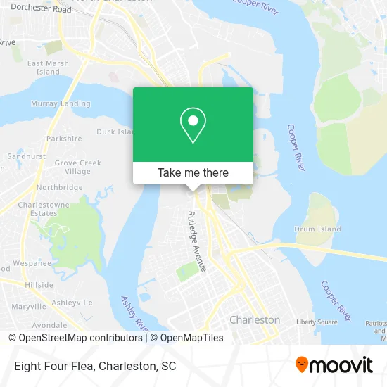 Eight Four Flea map